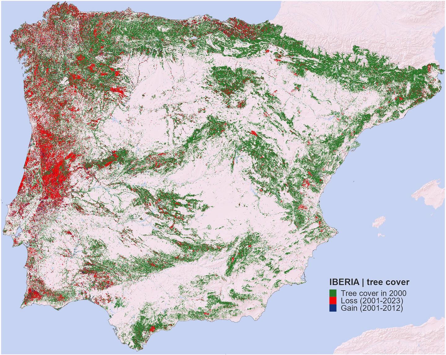 IBERIA tree cover